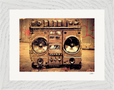 Blast Off Framed print 15x20 cm / 6x8″ White frame 7