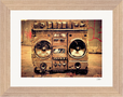 Blast Off Framed print 15x20 cm / 6x8″ Wood frame 24