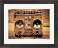 Blast Off Framed print 20x25 cm / 8x10″ Black frame 42