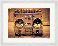 Blast Off Framed print 20x25 cm / 8x10″ White frame 10