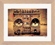 Blast Off Framed print 20x25 cm / 8x10″ Wood frame 25