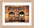 Blast Off Framed print 20x25 cm / 8x10″ Wood frame 25