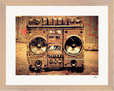 Blast Off Framed print 27x35 cm / 11x14″ Wood frame 27