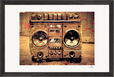 Blast Off Framed print 28x43  cm / XL (11x17″) Black frame 45
