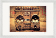 Blast Off Framed print 28x43 cm / XL (11x17″) White frame 11