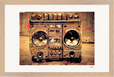 Blast Off Framed print 28x43  cm / XL (11x17″) Wood frame 28