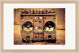 Blast Off Framed print 28x43 cm / XL (11x17″) Wood frame 28