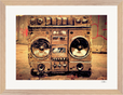 Blast Off Framed print 30x40 cm / 12x16″ Wood frame 29