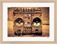 Blast Off Framed print 30x40 cm / 12x16″ Wood frame 29