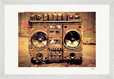 Blast Off Framed print 30x45 cm / 12x18″ White frame 13