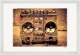 Blast Off Framed print 30x45 cm / 12x18″ White frame 13