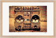 Blast Off Framed print 30x45 cm / 12x18″ Wood frame 30