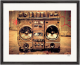 Blast Off Framed print 40x50 cm / 16x20″ Black frame 48
