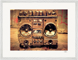 Blast Off Framed print 45x60 cm / 18x24″ White frame 15