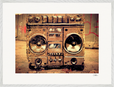 Blast Off Framed print 60x80 cm / 24x32″ White frame 17