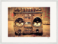 Blast Off Framed print 60x80 cm / 24x32″ White frame 17