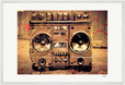 Blast Off Framed print 60x90 cm / 24x36″ White frame 18