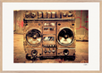 Blast Off Framed print A1 (59.4 x 84.1  cm) Wood frame 37