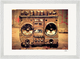 Blast Off Framed print A3 (29.7 x 42 cm) White frame 22