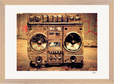 Blast Off Framed print A3 (29.7 x 42  cm) Wood frame 39