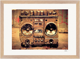 Blast Off Framed print A3 (29.7 x 42 cm) Wood frame 39