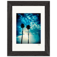 Bubbles and Sky Sticks Framed print 13x18 cm / 5x7″ Black frame 42
