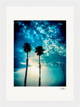 Bubbles and Sky Sticks Framed print 13x18 cm / 5x7″ White frame 11