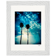Bubbles and Sky Sticks Framed print 15x20 cm / 6x8″ White frame 14