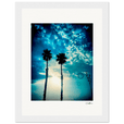 Bubbles and Sky Sticks Framed print 15x20 cm / 6x8″ White frame 16
