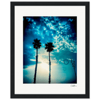Bubbles and Sky Sticks Framed print 20x25 cm / 8x10″ Black frame 60