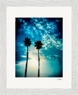 Bubbles and Sky Sticks Framed print 20x25 cm / 8x10″ White frame 6