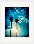 Bubbles and Sky Sticks Framed print 27x35 cm / 11x14″ White frame 19