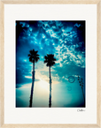 Bubbles and Sky Sticks Framed print 27x35 cm / 11x14″ Wood frame 29