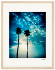 Bubbles and Sky Sticks Framed print 27x35 cm / 11x14″ Wood frame 29