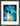 Bubbles and Sky Sticks Framed print 30x40 cm / 12x16″ Black frame 36