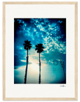 Bubbles and Sky Sticks Framed print 30x40 cm / 12x16″ Wood frame 33