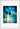 Bubbles and Sky Sticks Framed print 30x45 cm / 12x18″ White frame 16
