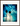 Bubbles and Sky Sticks Framed print 45x60 cm / 18x24″ Dark wood frame 40
