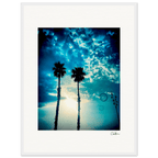 Bubbles and Sky Sticks Framed print 45x60 cm / 18x24″ White frame 9