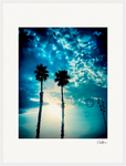 Bubbles and Sky Sticks Framed print 45x60 cm / 18x24″ White frame 9