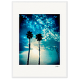 Bubbles and Sky Sticks Framed print 50x70 cm / 20x28″ White frame 10