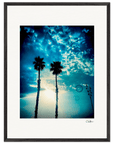 Bubbles and Sky Sticks Framed print 60x80 cm / 24x32″ Black frame 49
