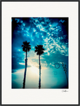 Bubbles and Sky Sticks Framed print 60x80 cm / 24x32″ Black frame 53