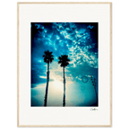 Bubbles and Sky Sticks Framed print 60x80 cm / 24x32″ Wood frame 26