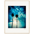 Bubbles and Sky Sticks Framed print 60x80 cm / 24x32″ Wood frame 26