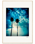 Bubbles and Sky Sticks Framed print 70x100 cm / 28x40″ Wood frame 21