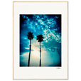 Bubbles and Sky Sticks Framed print 70x100 cm / 28x40″ Wood frame 21