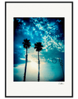 Bubbles and Sky Sticks Framed print A1 (59.4 x 84.1 cm) Black frame 55