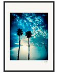 Bubbles and Sky Sticks Framed print A2 (42 x 59.4 cm) Black frame 54