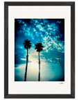 Bubbles and Sky Sticks Framed print A3 (29.7 x 42 cm) Black frame 37